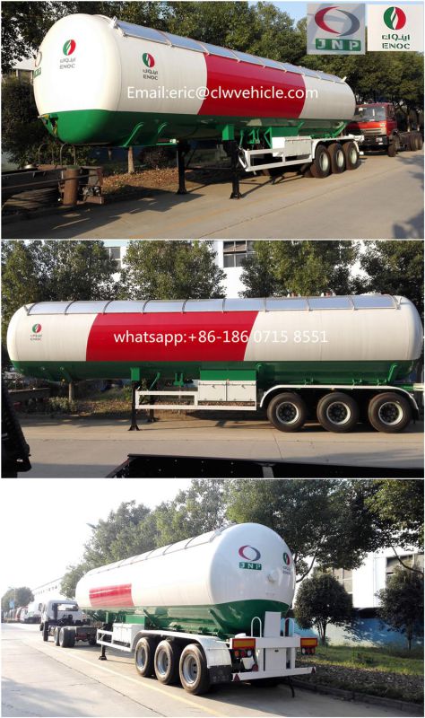 LPG Tanker Semi-Trailer for ASME 60m3 Lp Gas Road Tank