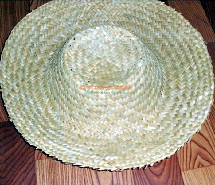 Chinese Palm Straw Hat Body 2X2 From Chinese Direct Factory