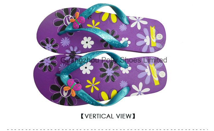 Flower Strap Pcu Casual Women's Slippers