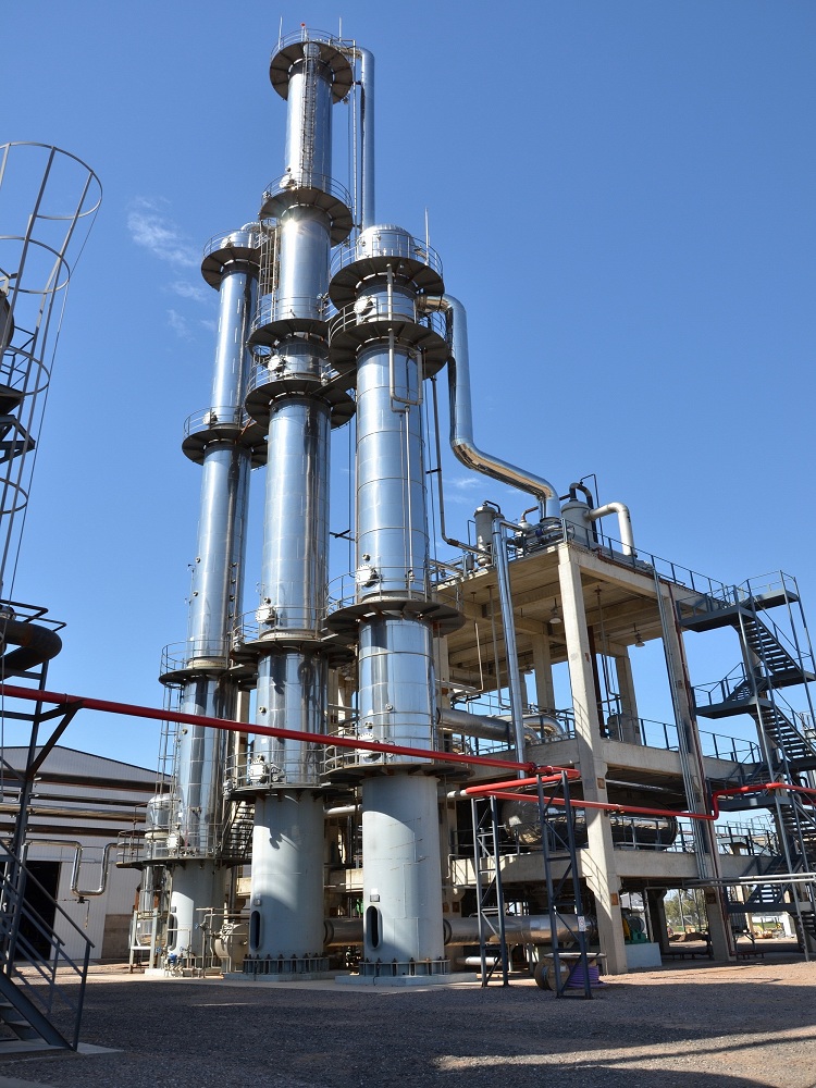 Alcohol Distilled Alcohol Rectification Column Alcohol Distillation Plant