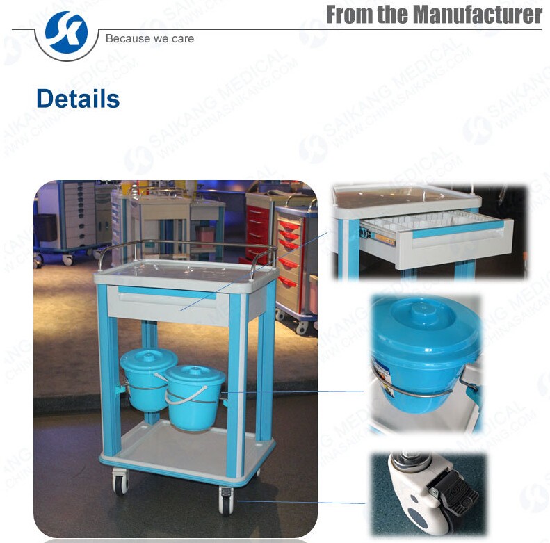 Skr-CT720 High Quality Hospital Meical Treatment Trolley/Cart