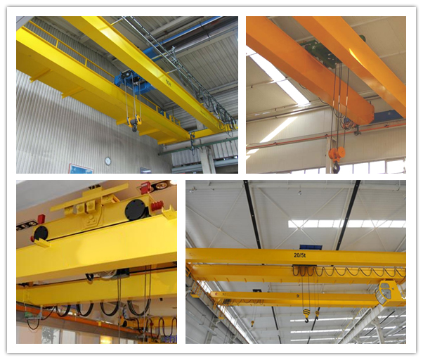 Widely Applied in Workshop Lh Type Double Girder Overhead Crane