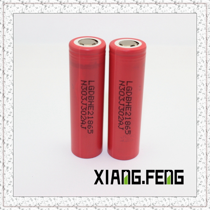 Li Ion Rechargeable Battery 3.7V LG He2 18650 Battery for Vape