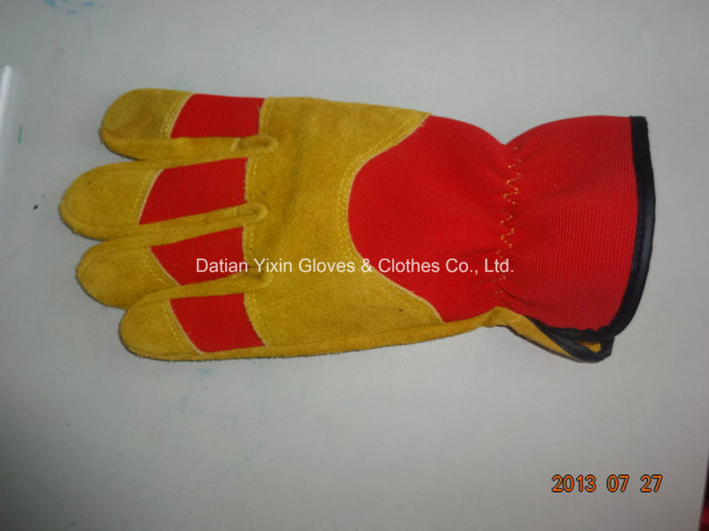 Labor Glove-Working Gloves-Working Leather Glove-Safety Glove-Cow Leather Glove