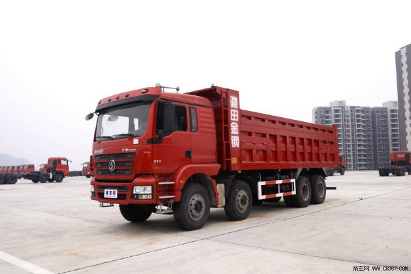 Shacman New Style 8X4 Dump Truck, 12 Wheel Tipper Truck