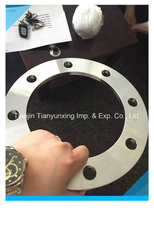 En1092-1 Type01 Dn400 F316L Stainless Steel Plate Flange