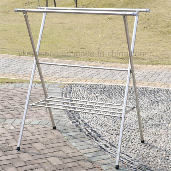 New Heavy Duty Garment Rack Foldable Clothes Rack