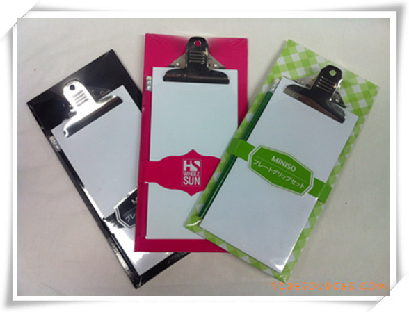Promotional Gifts High Quality Plastic Clipboards Oi11006