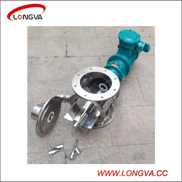 Sanitary Stainless Steel Easy Clean Rotary Airlock Valves