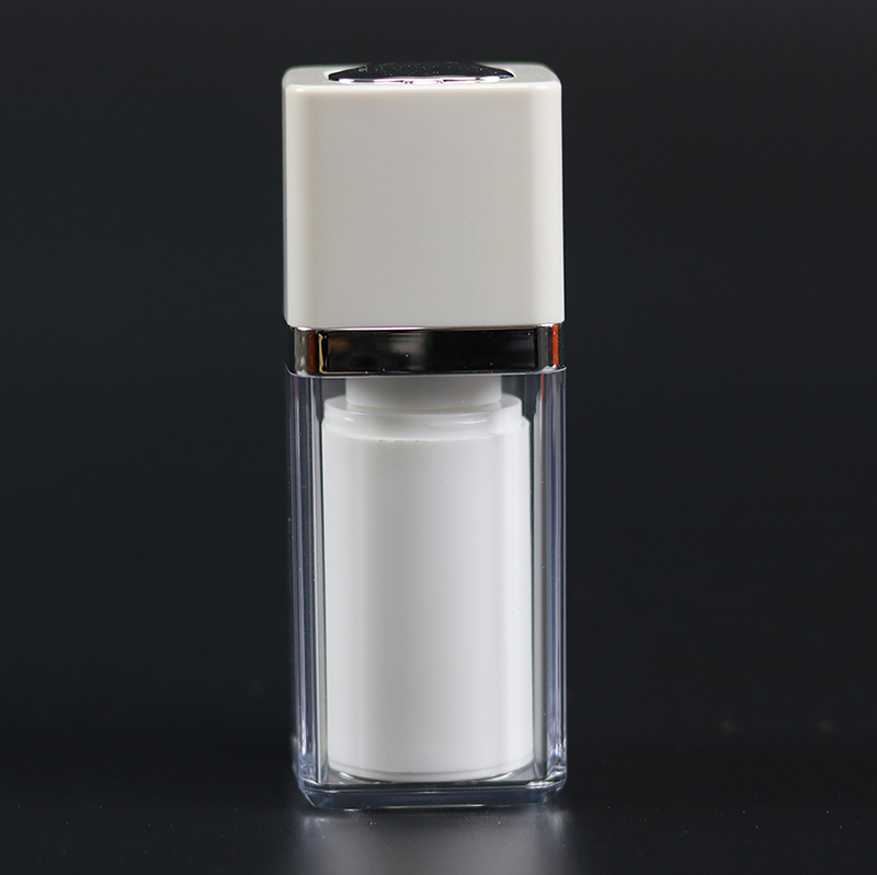 15ml Plastic Airless Bottle Plastic Cosmetic Packaging Airless Bottle (NAB33)