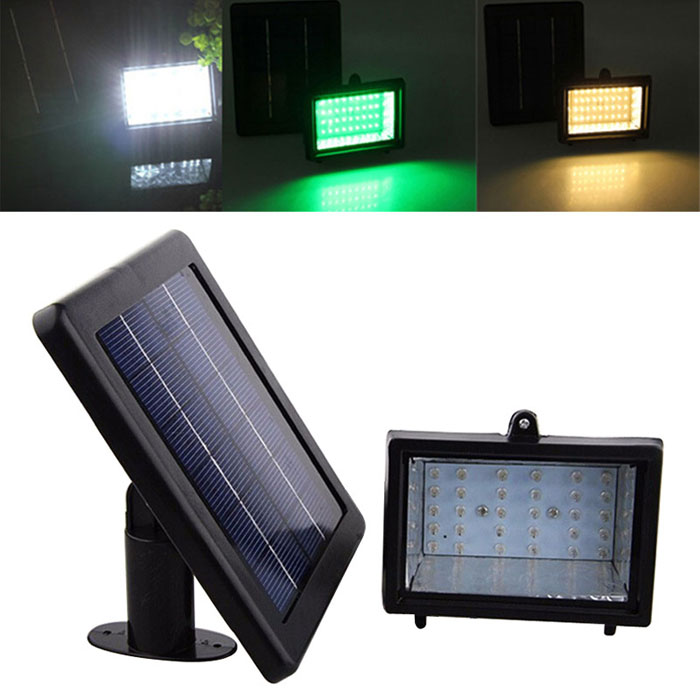 Waterproof 30 LED Solar Powered Flood Light Motion Sensor Spotlight Outdoor Garden Lamp