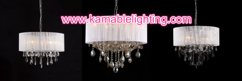 Room Crystal Chandelier Shade Lamps (Cos9242)