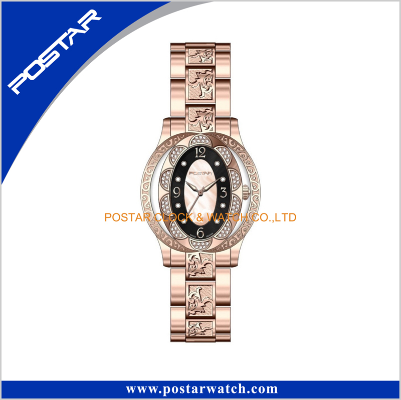 Wholesale Fashion Jewelry Ladies Stainless Steel Wrist Watch