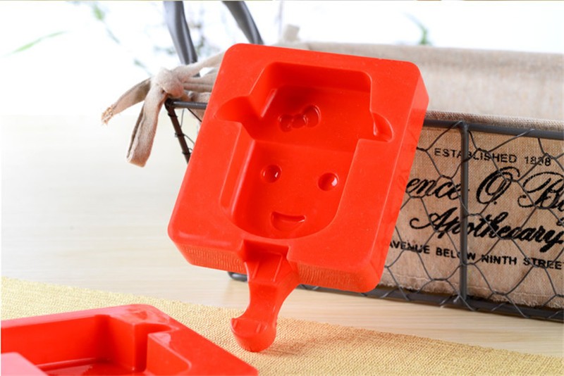 Cartoon Food Grade Silicone Ice Cream Mould