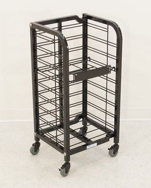 Single News Display Steel Rack