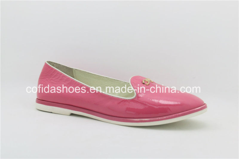 Simple Classic Comfort Leather Women Shoe