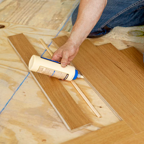 Herringbone Parquet Floor Engineered Wood Flooring