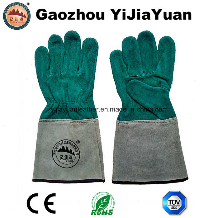 Leather Labor Welding Gloves with High Quality