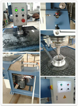 Horizontal Making Glass Holes Drilling Machine