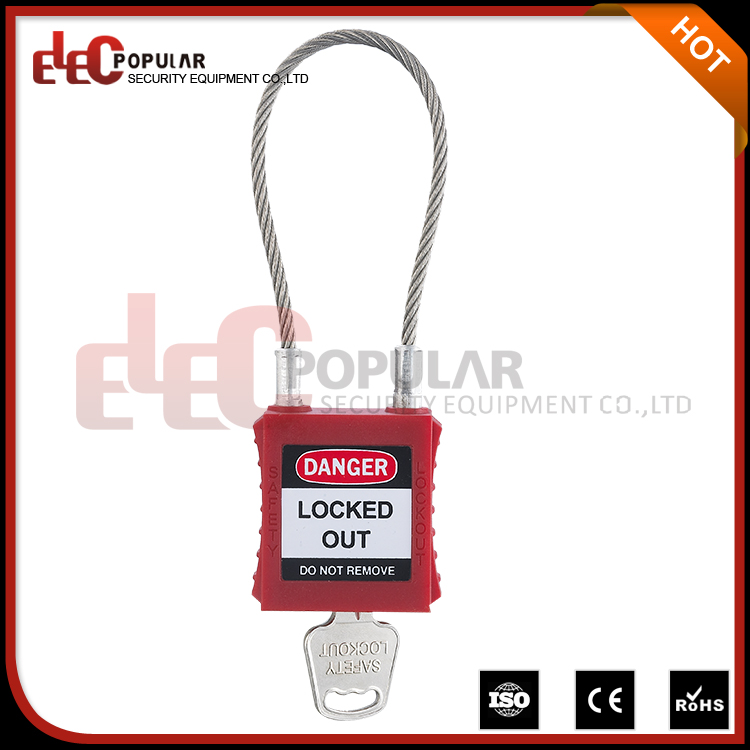 Famous Brands Elecpopular New Products 2016 Safety Cable Padlock