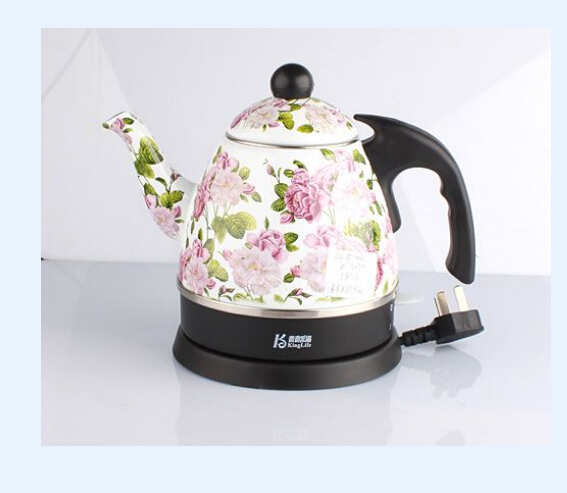 Kitchen Appliance Enamel Electric Boiling Water Kettle