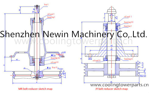 Marley Cooling Tower Belt Reducer