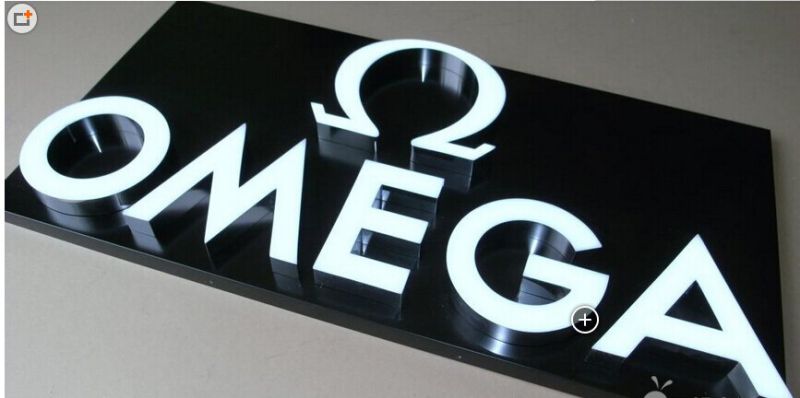 LED Frontlit Acrylic Channel Letters Signs