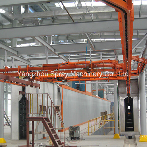 Electrophstatic Paint Spraying Line Painting Equipment for Hub