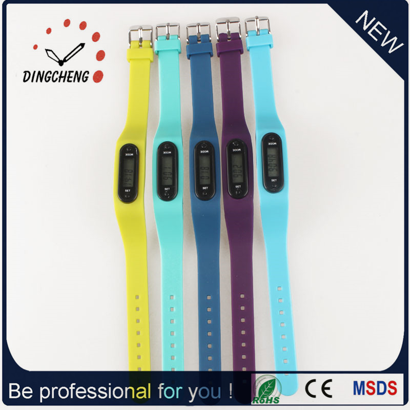 Mini Sport Watch Pedometer Wristwatch Digital Watches (DC-002)