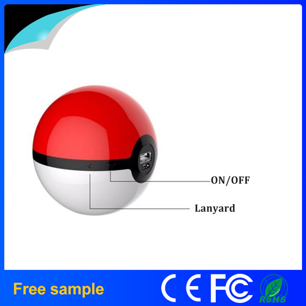 The 3rd/Third Generation 12000mAh cellular Battery Charger III Pokemon Go Pokeball Power Bank