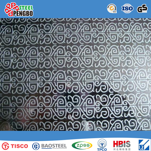 Tched, Embossed, Hl, Mirror Finish Stainless Steel Sheet