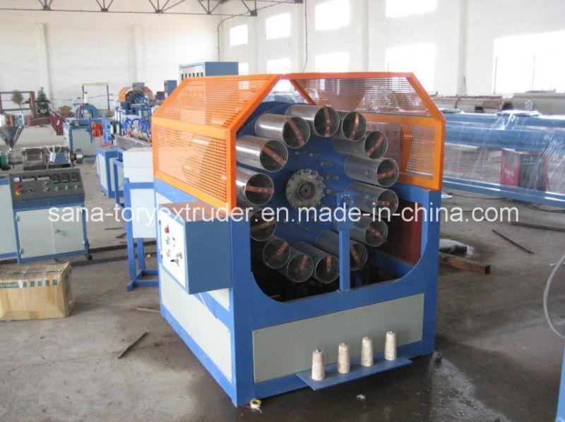 PE/PP/PVC Plastic Single Wall Corrugated Pipe/Hose Extruder Machinery