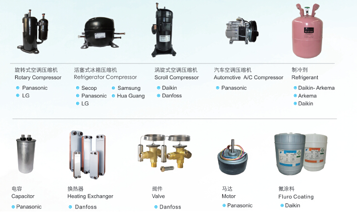 R134A 50Hz 500BTU Huangguang Refrigerator Reciprocating Compressors