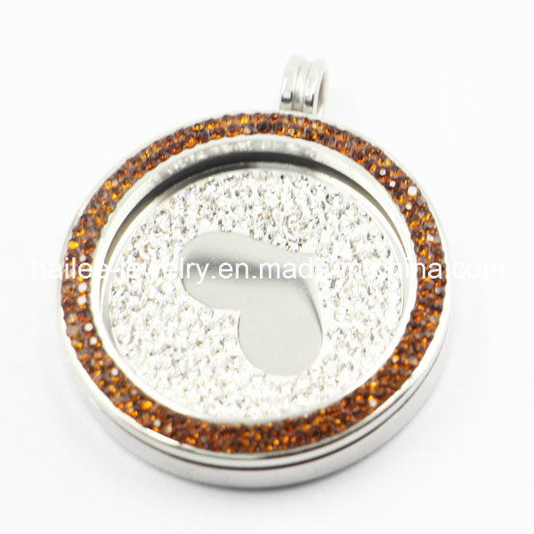 316L Surgical Stainless Steel Locket Pendant Fashion Jewelry