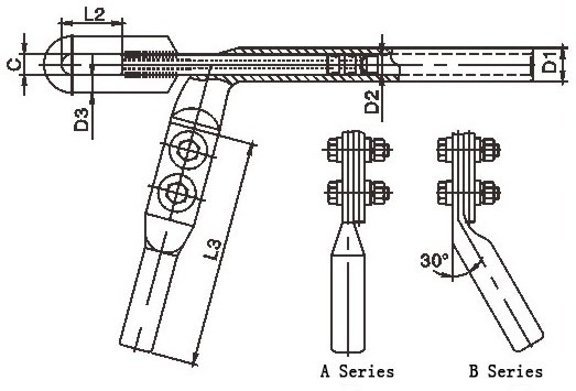 Nb Type Hydraulic Compression Type Strain Clamps