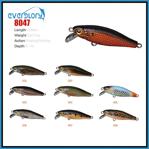 2/3.5g Floating/Sinking Type Fishing Lure Fishing Tackle