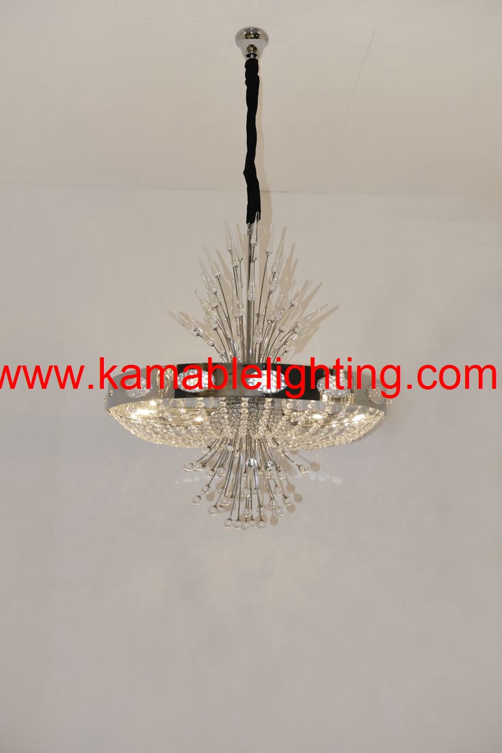 Modern Bedroom Crystal Wall Lamp (8167-3W)