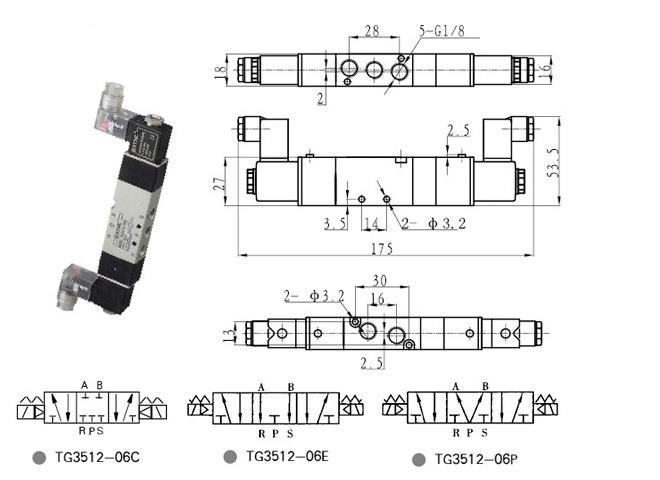 Tg Series Long Service Life Solenoid Valve