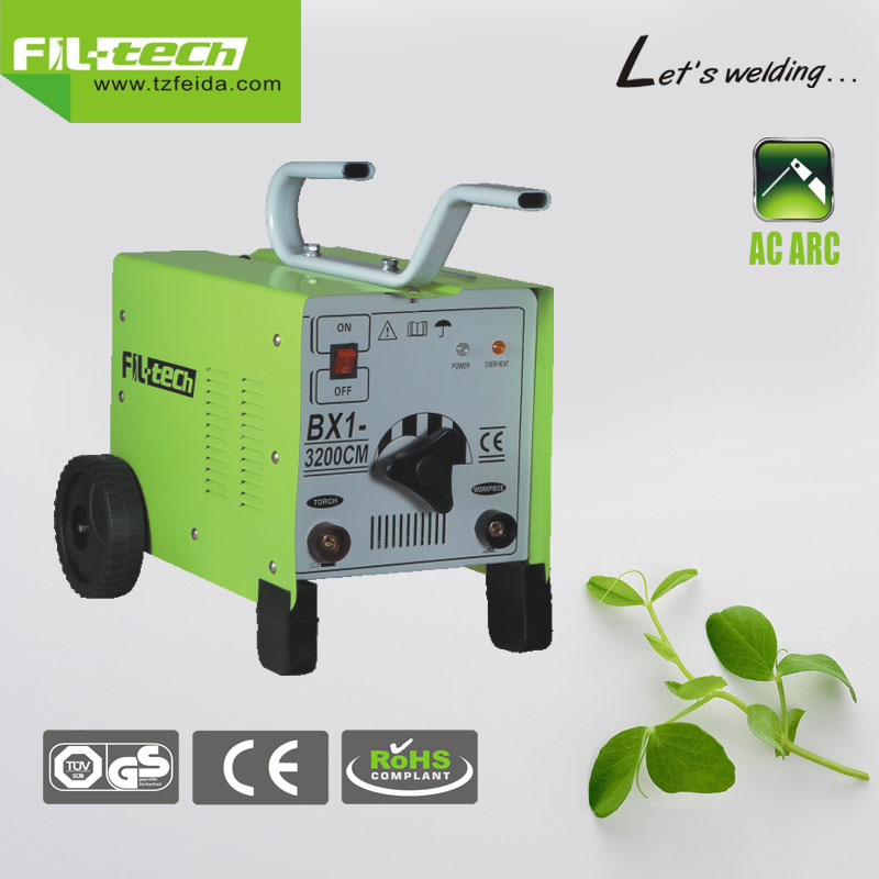 Portable AC Arc Transformer Welder (BX1-3130CM/3160MF/3180CM/3200CM/3250CM)