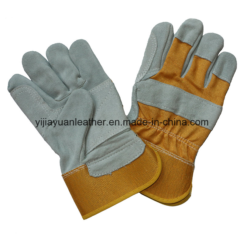 Cowhide Split Leather Work Gloves for Workers