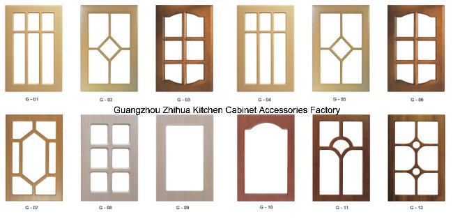 PVC Vinyl Wrap Kitchen Cabinet Door