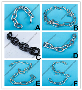 Electric Galvanized Carbon Steel Link Chain Rigging Hardware