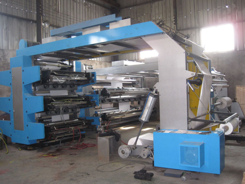 6 Colors High Speed Flexo Printing Machine (CE)