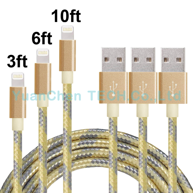 High Quality Fast Charging Data Charging USB Cable for iPhone