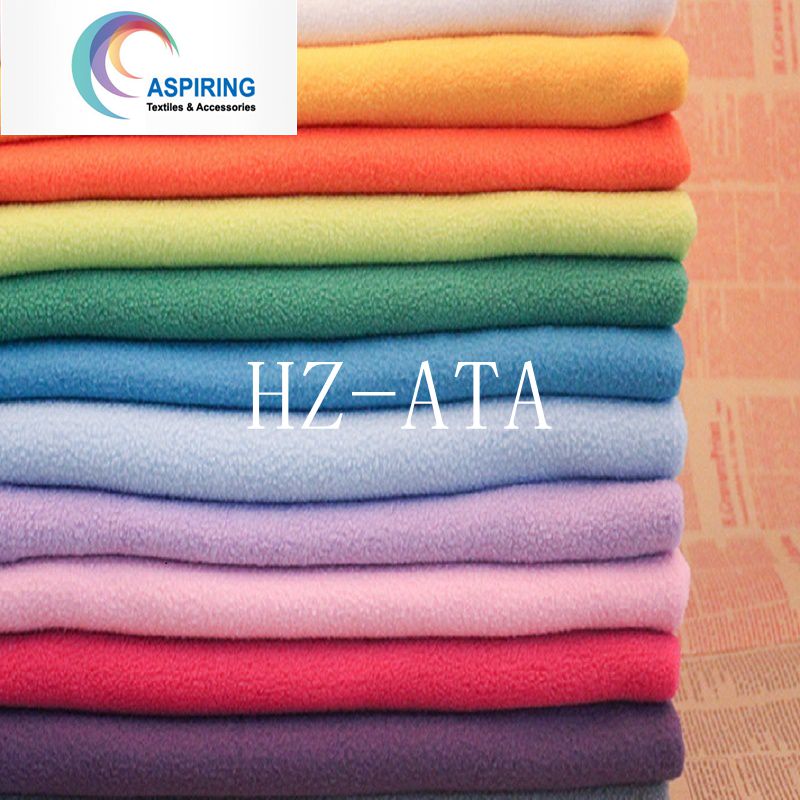 Solid and Printed Polar Fleece Fabric 150d/144f