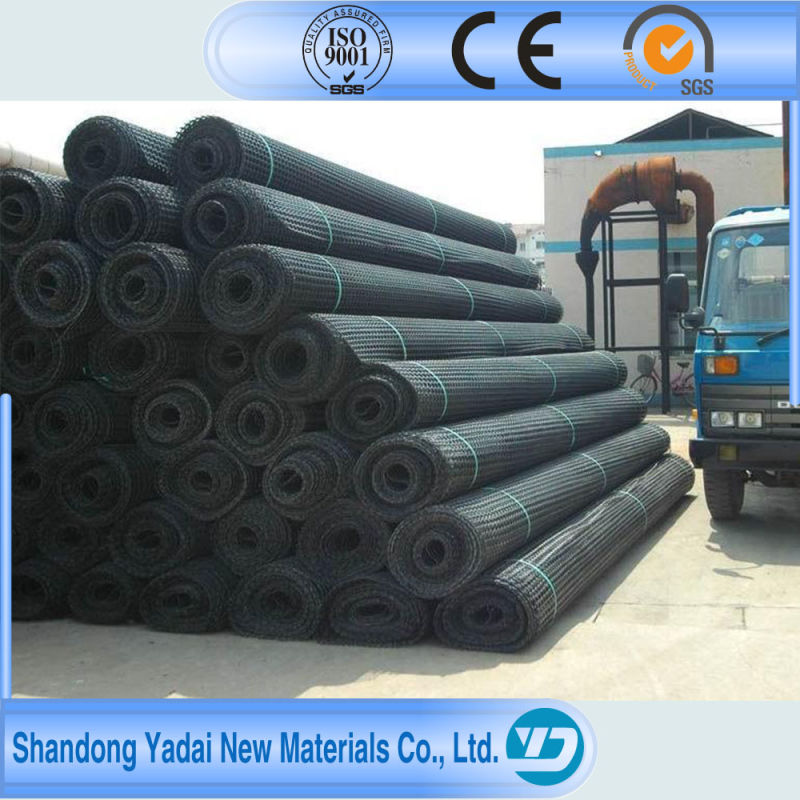 Low Price Reinforcement Pet Geogrid with Ce for Road Construction