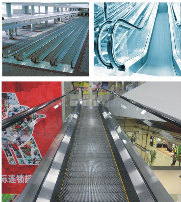 Passenger Residential Conveyor Escalator Moving Sidewalk