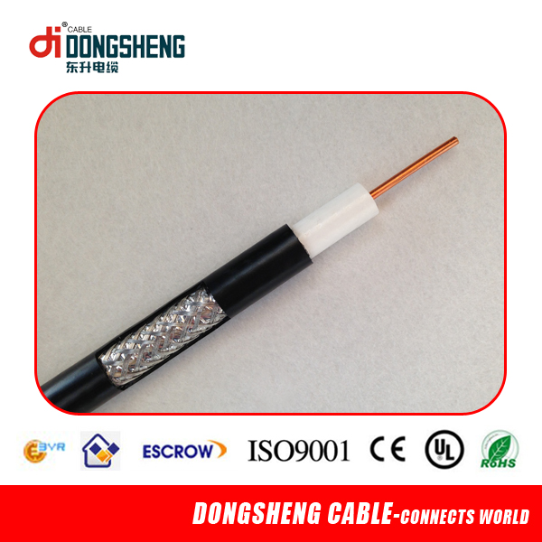 Rg11/Rg59/RG6 Coaxial Cable (CE RoHS UL ISO9001)