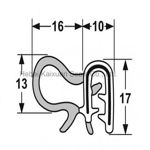 Rubber Extruded Trim Seal Strips