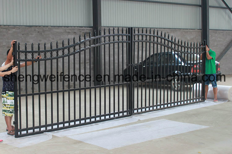 Hot DIP Galvanized Garden Wrought Iron Fence